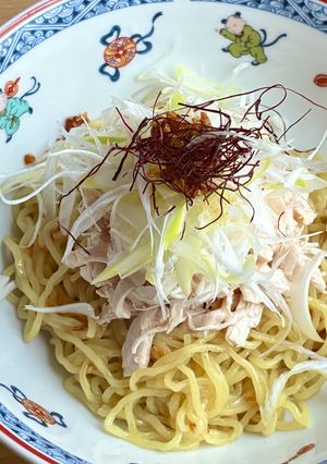 桃屋のねぎ油で冷やしまぜ麺-レシピのメイン写真