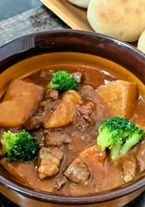 ビーフシチュー-レシピのメイン写真