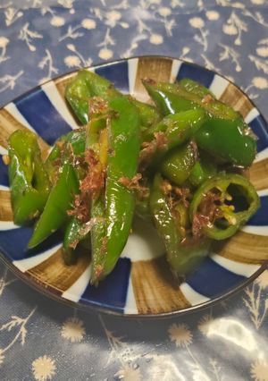 万願寺とうがらしのおかか醤油-レシピのメイン写真