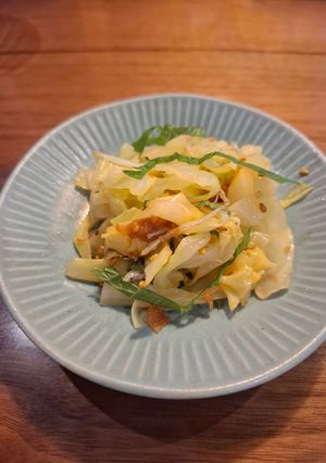 夏にピッタリ！キャベツ梅しそちりめん-レシピのメイン写真