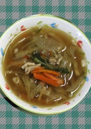 ≪学校給食≫沢煮椀（さわにわん）-レシピのメイン写真