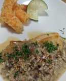 【鶏肉】ゴールデンマッシュルームソース