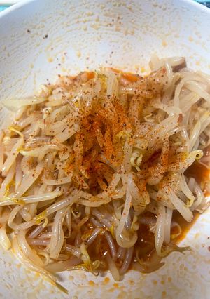 ラーメン屋が教えるピリ辛シャキシャキもやしナムル-レシピのメイン写真