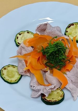 夏野菜のしゃぶしゃぶ-レシピのメイン写真