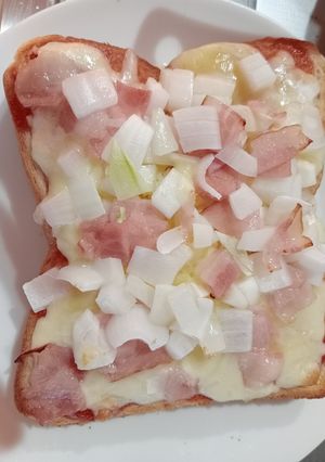 簡単　ピザトースト-レシピのメイン写真