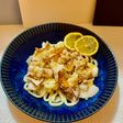かぼすダレで冷製☆豚しゃぶうどん!