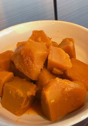 皮なし★濃すぎないかぼちゃの煮物-レシピのメイン写真