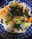 簡単野菜たっぷり・プチっとおろしうどん