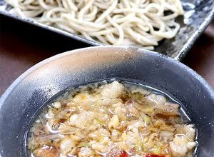 食欲そそる！ピリ辛そばのつけ麺-レシピのメイン写真