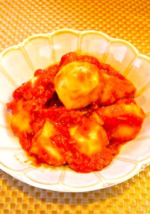 😊ご飯が進む💕簡単♪里芋としめじのツナトマト煮😊-レシピのメイン写真