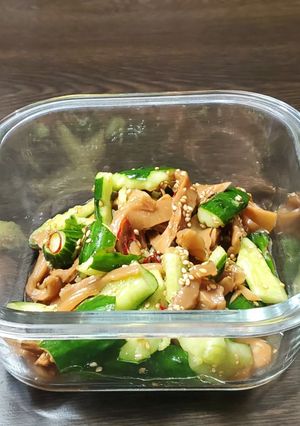 牡蠣だし醤油の旨み和えメンマ-レシピのメイン写真
