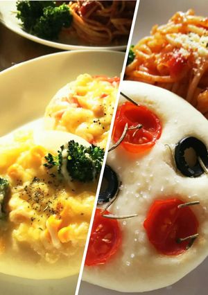 ふわふわフォカッチャ*もっちりミニピザパン-レシピのメイン写真