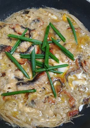 鰻の卵とじ＊うなぎ蒲焼き柳川鍋風-レシピのメイン写真