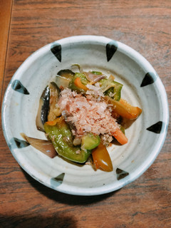 茗荷と野菜の焼きびたし-レシピのメイン写真