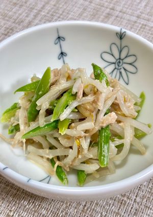 もやしとツナとアスパラのシャキッとサラダ♪-レシピのメイン写真