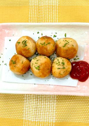 簡単！もちもち里芋チーズボール-レシピのメイン写真