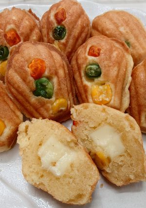 ♬じゃがいも&チーズのマドレーヌ・サレ♬-レシピのメイン写真