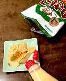 わさビーフ（わさび味ポテチ）にマヨネーズ