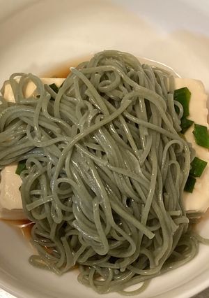 豆腐うどん(冷) 蕎麦も可-レシピのメイン写真