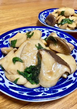 エリンギと大葉の炒め＊めんつゆバター-レシピのメイン写真