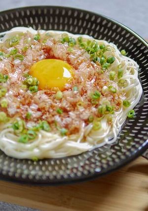 かつお節薫るカツ玉そうめん-レシピのメイン写真