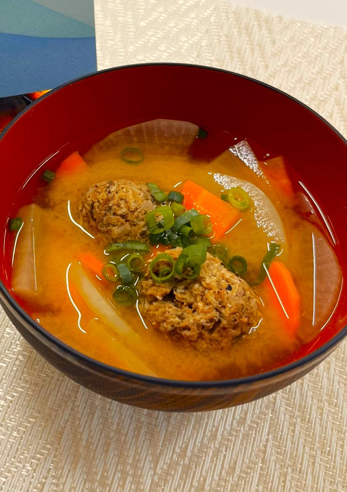 野菜たっぷり　いわしのつみれ風だんご汁-レシピのメイン写真