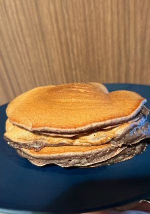 業スーアサイーバナナブレンドでパンケーキ-レシピのメイン写真