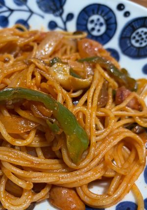 簡単で美味い！栄養も満点！爆速ナポリタン-レシピのメイン写真
