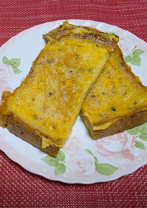 雑穀食パンの簡単フレンチトースト-レシピのメイン写真