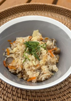 簡単！たけのこの炊き込みご飯-レシピのメイン写真