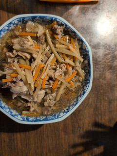 豚こまきんぴら牛蒡煮込み-レシピのメイン写真