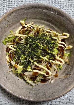 調理時間10分　お好み風もやし-レシピのメイン写真