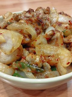 【減塩レシピ】豚肉のスイートチリ丼-レシピのメイン写真