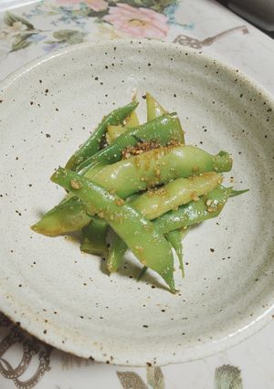簡単☆七夕豆(インゲン)の胡麻和え-レシピのメイン写真