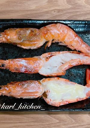簡単有頭海老フライパン焼き海老3種覚書-レシピのメイン写真