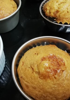 バターなし!簡単カラメルバナナマフィン🍌-レシピのメイン写真