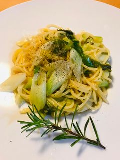 和風パスタ●長ネギのペペロンチーノ風-レシピのメイン写真
