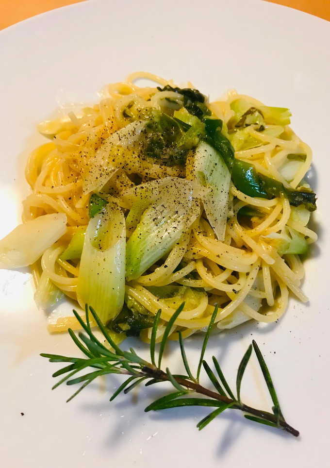和風パスタ●長ネギのペペロンチーノ風-レシピのメイン写真