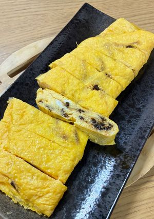 塩昆布の卵焼き-レシピのメイン写真