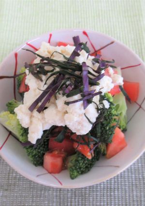 豆腐サラダ-レシピのメイン写真