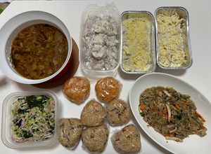 志麻さんゴッコ8・サバ缶の野菜サラダ♪-レシピのメイン写真