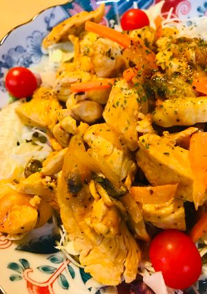 鶏肉のケチャップ＆中濃ソースの炒めもの-レシピのメイン写真