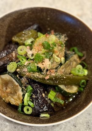 オーブンでヘルシー！夏野菜の焼き浸し-レシピのメイン写真