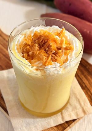 お家で簡単！カフェ風贅沢さつまいもシェイク-レシピのメイン写真