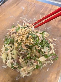 みょうがと大葉とツナのマヨサラダ-レシピのメイン写真