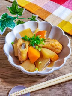 ☆大根とごぼう天の煮物☆-レシピのメイン写真