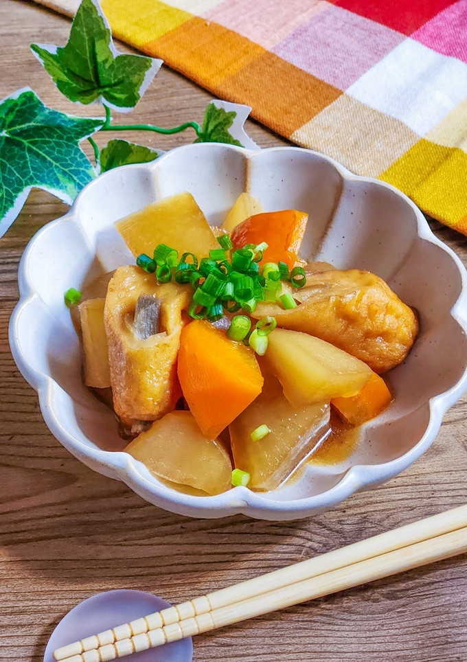 ☆大根とごぼう天の煮物☆-レシピのメイン写真