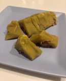 ☆パッククッキング☆抹茶の甘納豆ういろう