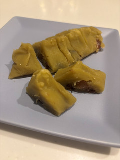 ☆パッククッキング☆抹茶の甘納豆ういろう-レシピのメイン写真