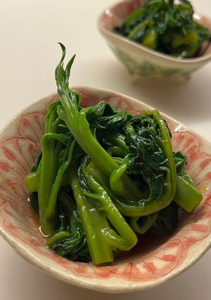 つるむらさき 茹で方(和えダレ行程有)-レシピのメイン写真